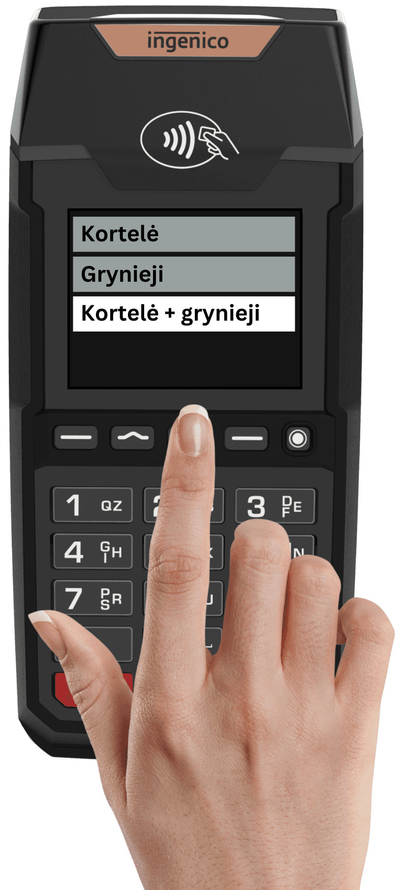 EPS One mobilus kasos aparatas